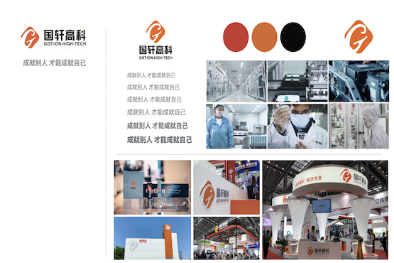 國軒高科標志vi設計案例評估指數(shù)_鋰電池企業(yè)vi設計_煥識vi設計策劃